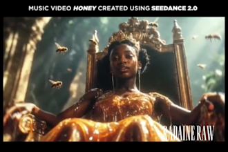 create 4k cinematic  ai music video, ai rap music video, visual lip sync beat