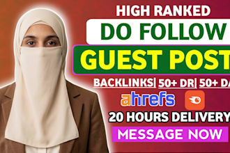 do bulk guest post on da50 blogs