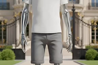 create viral ai skeleton storytelling ai short like dr data, zack d film