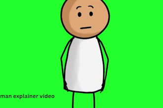 make stick figure animation stick figure stickman explainers video for youtube