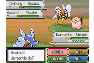 create pokemon style battle sprites, overworld sprites and animations