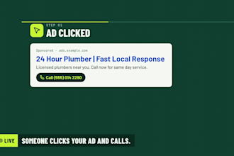 set up google ads call tracking CRM automation callrail jobber zapier