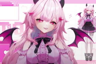 create vtuber rigging live2d vtuber 2d vtuber nsfw model for vtuber commission