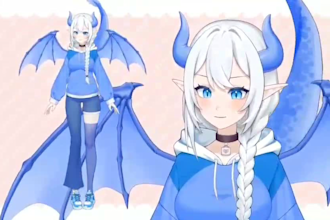 design and rig high quality live 2d vtuber model, 2d vtuber model, vtuber model