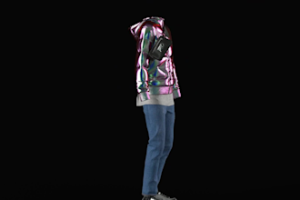 create realistic 3d fashion clothing designs in clo3d