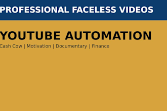 create viral faceless youtube videos