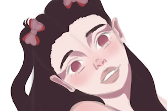 draw a stylized character illustration or portrait