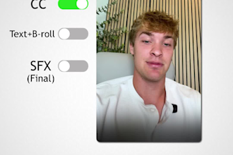 edit your talking head shorts