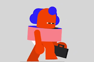 create an animated GIF, lottie animation for your web or app