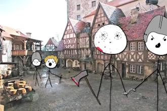 create engaging stickman animation video and 2d stickman figure explainer videos