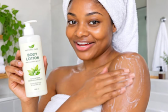 create ai ugc body lotion product video ads for beauty stores and brands