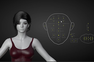 create a professional 3d character in blender