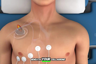 create 3d medical device animation for healthcare products