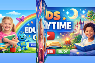 unique cake banner design for youtube and facebook