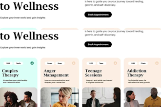 aba therapy website, therapy website, mental health,counseling, wellness website