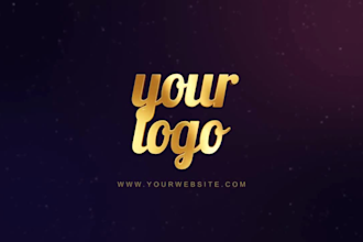 create a christmas greeting video with your logo