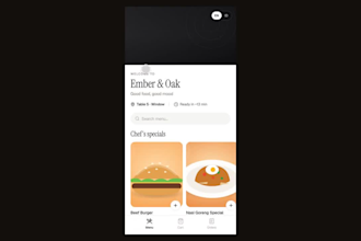 create a qr code menu and table ordering app for your restaurant