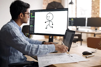 create professional 2d stickman animation explainer videos