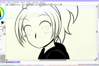 draw an anime commission of high quality