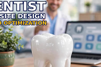 design dental clinic website, dentist wordpress website design for dental