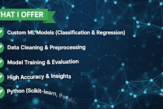 create a machine learning model for prediction and data analysis