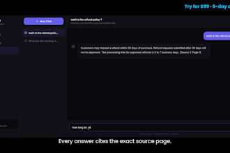 create an ai document chatbot using rag and vector databases