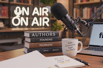 do podcast outreach to book interviews for authors and founders