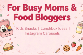 design cute kids lunchbox planner and weekly meal printable planner