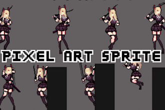 do custom pixel art character sprite animation rpg maker sprite rpg sprite sheet