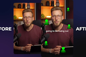 edit viral short form videos for youtube with viral captions