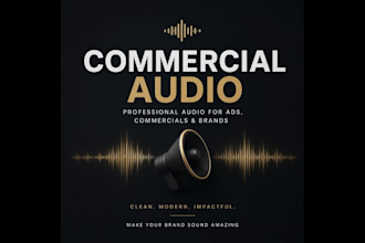create professional audio for commercials and ads