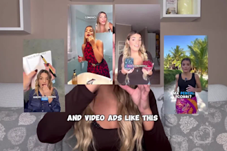 create amazing ugc tiktok, instagram, meta videos and ads