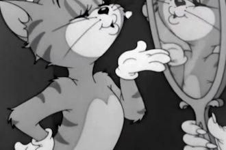 create 2d rubber hose character animation in vintage cartoon style
