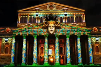 create projection mapping or real time body animation