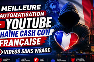 creez, gerez et monetisez francais des chaines et des videos youtube sans visage