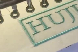 small text logo to dst,pes using wilcom embroidery digitizing software