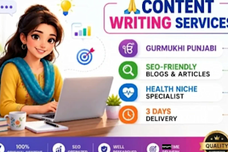 write SEO friendly health blogs articles