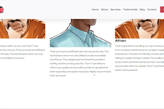 build a responsive react website
