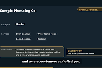 optimize your google business profile