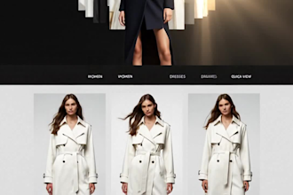 do luxury shopify fashion clothing boutique shop fashion website clothing store