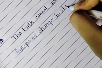 provide neat and beautiful handwriting