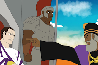 2d cartoon animation, animated music video, 2d animation video, anime animation
