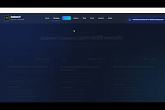 create your full stack website with react, node and express js