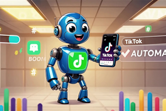 tiktok automation, promote your tiktok account