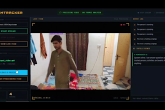 develop ai computer vision applications using python, yolov8, fastapi and opencv