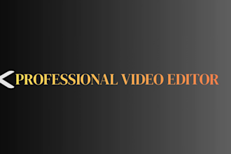 do professional video editing with storytelling