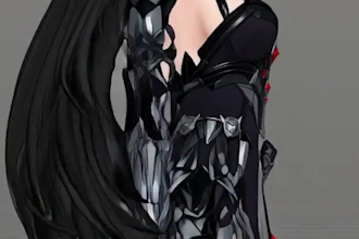 design and rig custom live2d vtuber model, anime vtuber, vrchat avatar commision