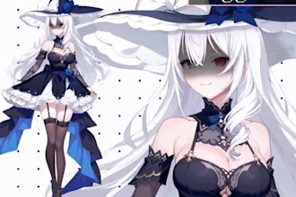 do live 2d,3d vtuber character face rig vrchat vriod model