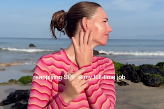 create a ugc product demo for you at the beach