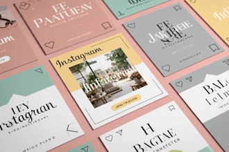 design canva social media template kit